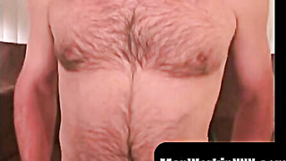 MenWorkinXXX.com - Mature amateur taunts his ass-hole and strokes intensively powerfully