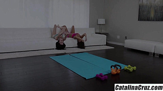 LICENSED TO GOBBLE - Alex Harper Luvs Sapphic Yoga Sesh