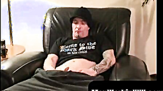 MenWorkinXXX.com - Interviewed dude enticed into masturbating off and jizzing solo energetically