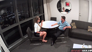 BAD CHIEF GETS OBLITERATED NINA MILANO MASSIVE ORB COUGAR LOVES IT HARSH