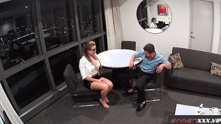 BAD CHIEF GETS OBLITERATED NINA MILANO MASSIVE ORB COUGAR LOVES IT HARSH