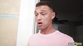 BANGBROS - While Frolicking With Her Snatch, Addis Fouche Determines She Would Rather Blow Her Step Brutha's Johnny Schlong