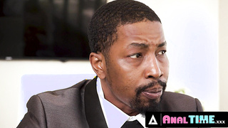 ANALTIME.GONZO - Office Nymphomaniac Gia Derza Pleads Her Footlong Weenie Chief To Ruin Her POON DONK!