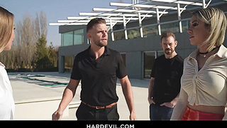 Erik And Vince Drill Marika Milani And Monika Fox!