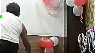 Uber-cute Indian Mal Demonstrates her Milk cans and Banging