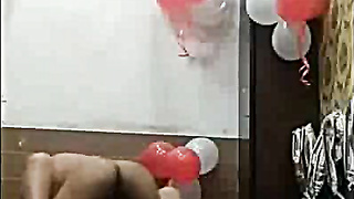 Indian Slender Wifey Blowage and Standing Pummeling