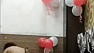 Indian Slender Wifey Blowage and Standing Pummeling