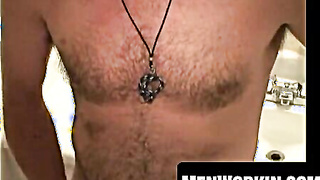 Old stud milks off until he pours out with XXL jism