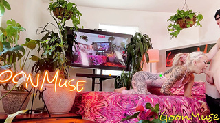 Inked Stunner Nichole Saphir Is Manage While Railing Large Stiffy