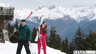 VIXEN Ski Bunny Sonya Has Spunky Fuckfest In The Alps - Sonya Blaze