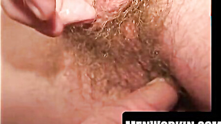 Mature arse bandit plumbs his man-meat while finger-tickling his fuckhole