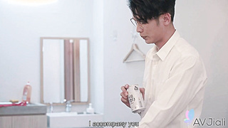 Lin Misses Work And A Partner Comes To Her And Drills Her - Lin Lin