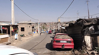 African Lezzies Gobbling Smooth-shaven Muff In Douche