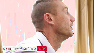 Impressively Wondrous Stunner, Charlotte Sins, Helps Herself To Some Married Schlong - Juliana Grandi