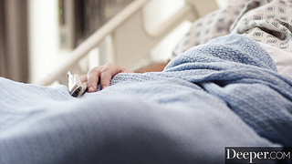 Deeper. Marvelous Nurse Angela White Takes Care Of Patient Manuel