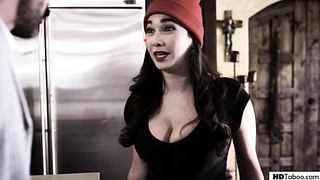 Step Father And Daughter Go To A Psychologist - Angela White