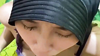 Mahasiswi Malang Jilbab Jago Nyepong