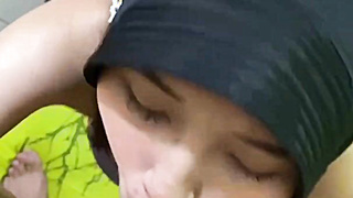 Mahasiswi Malang Jilbab Jago Nyepong