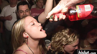 Naughty women play at the soiree