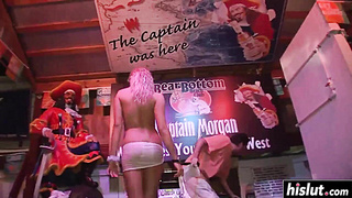 Naughty women play at the soiree