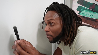 BANGBROS - Beautiful Huge-boobed Step Sister-in-law Catches Her Step Step-brother Peeking At Her In The Bathroom & Trains Him A Lesson