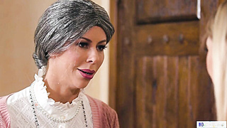 Mysterious Sitter And Step Stepdaughter - A Mrs. Doubtfire Parody - Alexis Fawx