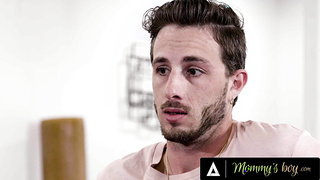 MUMMY'S DUDE - Stacked COUGAR Alura Jenson Wants Her Son Lucas Frost To Prove He Can Poke Backsides