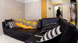 Thin Black Ultra-cutie Gullet And Culo Pummeled Rock-hard