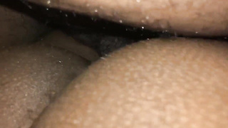 Hefty Tiitty Wifey getting deep penetrate while blasting