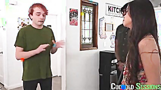 Hotwife Sessions - My Ex Came Back To And Ravage Raunchy In Front - Angelina Moon