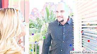 Bailey Brooke Plowing In The Sofa With Her Tats