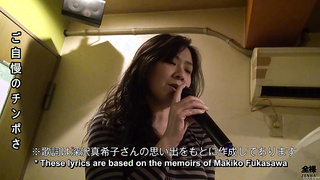 Furry Asian Wifey Love Motel Karaoke Singalong With Bang-out