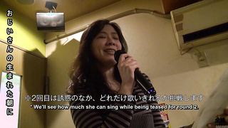 Furry Asian Wifey Love Motel Karaoke Singalong With Bang-out