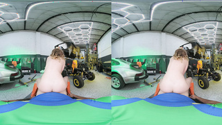 Lucy Foxx As Queen Daisy Wants Arch Her Over And Ravage Her Right Here In This Garage