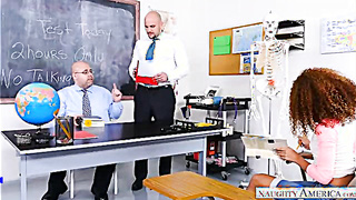 Kendall Forest Boning In The Tabouret With Her Tats