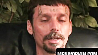 Raunchy dude strokes solo and shoots super-hot large spunk