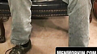 Raunchy dude strokes solo and shoots super-hot large spunk