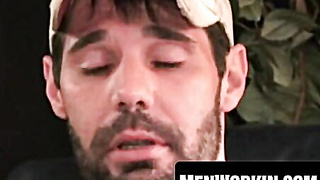 Amateur fellow pumps rigid shaft til spunk eruption