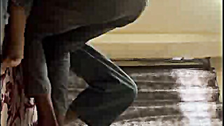 Indian Slender Wifey Deep throat and Standing Smashing