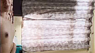 Indian Slender Wifey Deep throat and Standing Smashing