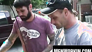 Wooly elderly stud wanks and pops on his abdomen