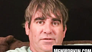 Tough fellow gets bare and milks to ejaculation