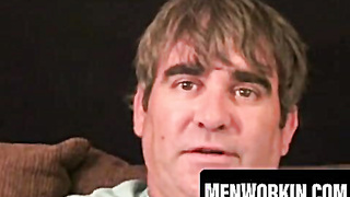 Tough fellow gets bare and milks to ejaculation