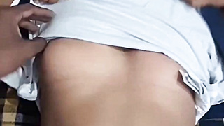 Tamil School Damsel Romping With Spectacular Expression