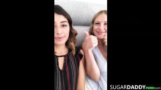 18yo Milky Snickers Kicks Daddys Prick JUST RIGHT!