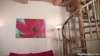 Gfs mummy rails his jizz-shotgun privately