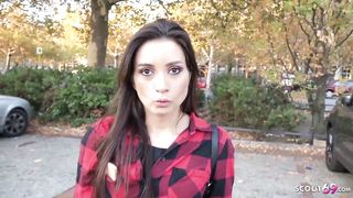 Teenager Valentina Converse to Street Audition Poke