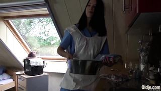 Nubile nurse banging grandfather