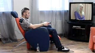 Russians having lovemaking in public transport