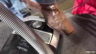 Elderly fellow screwing teenage